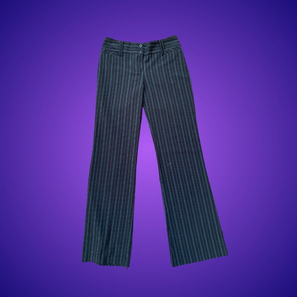Pinstriped Pants